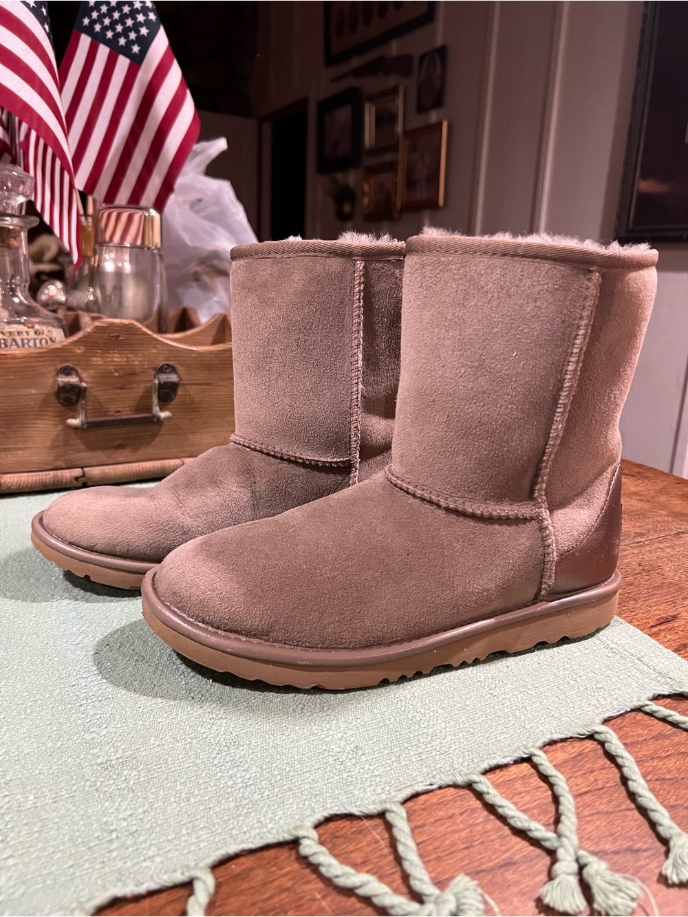 UGG Classic Short Shine Boots